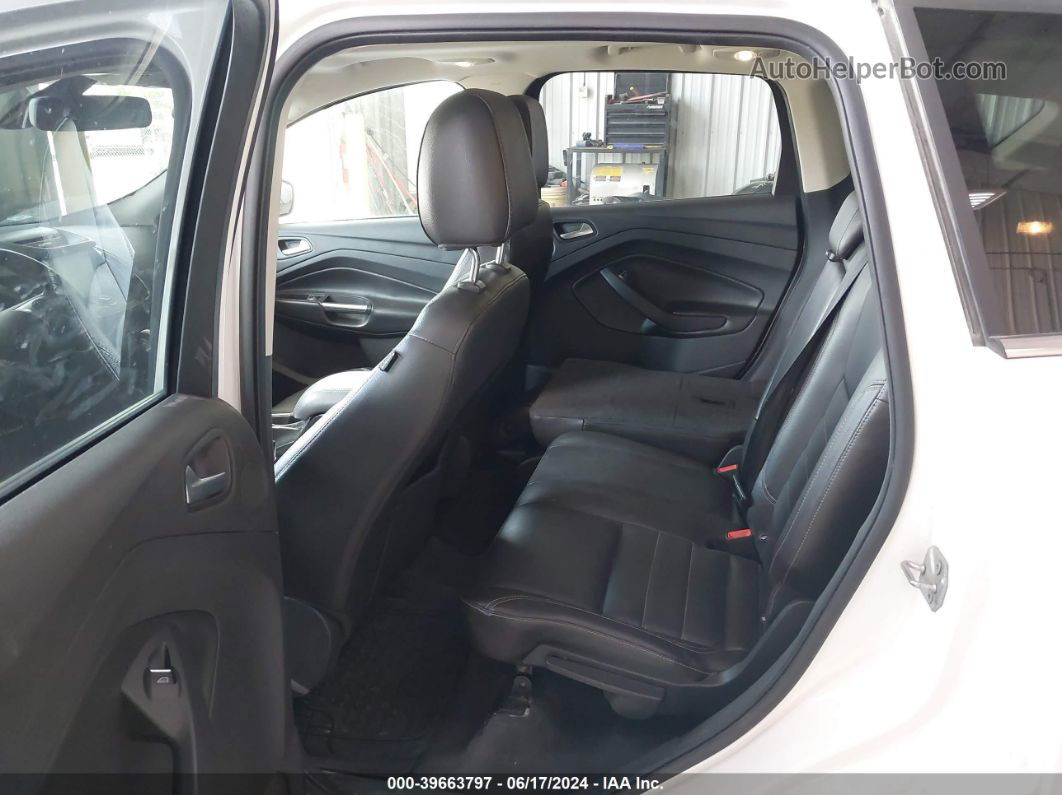 2014 Ford Escape Titanium Белый vin: 1FMCU9J91EUA44121