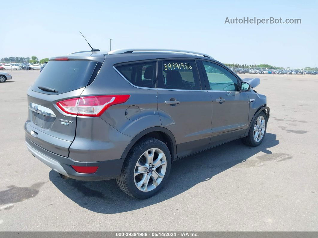 2014 Ford Escape Titanium Gray vin: 1FMCU9J91EUA54566