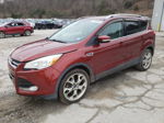 2014 Ford Escape Titanium Burgundy vin: 1FMCU9J91EUB96058