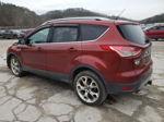 2014 Ford Escape Titanium Burgundy vin: 1FMCU9J91EUB96058