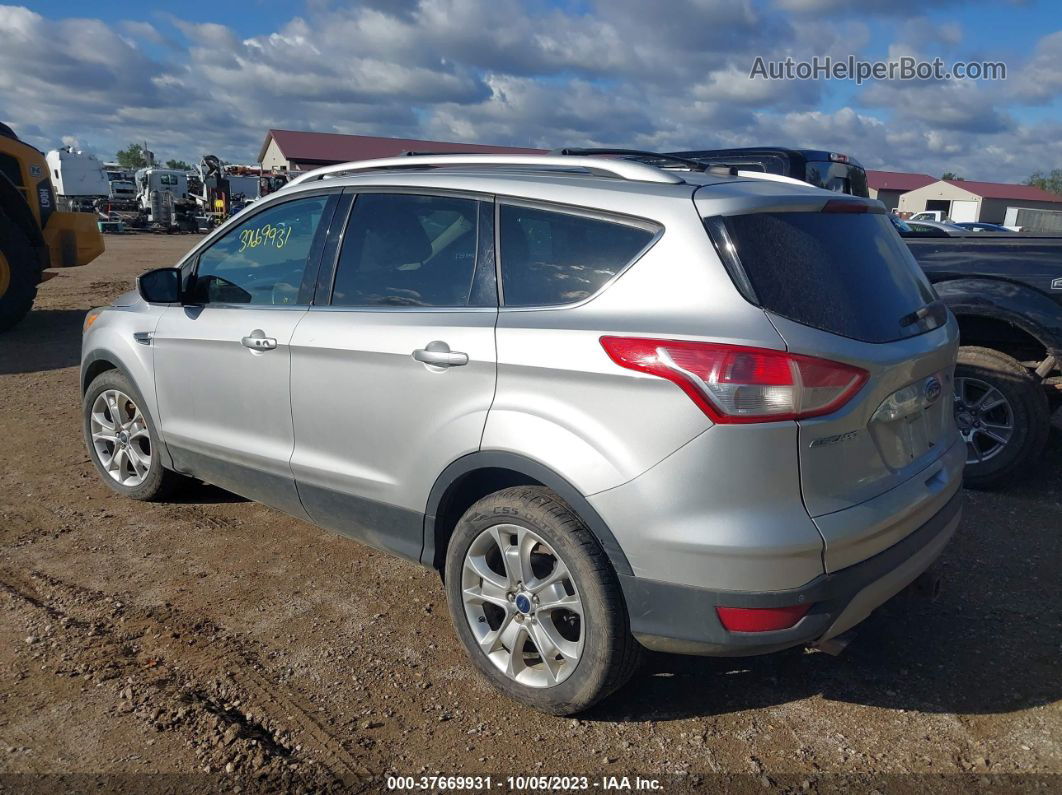 2014 Ford Escape Titanium Silver vin: 1FMCU9J91EUC71650