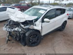 2014 Ford Escape Titanium White vin: 1FMCU9J91EUE25063