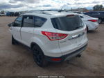 2014 Ford Escape Titanium White vin: 1FMCU9J91EUE25063