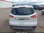 2014 Ford Escape Titanium White vin: 1FMCU9J91EUE25063