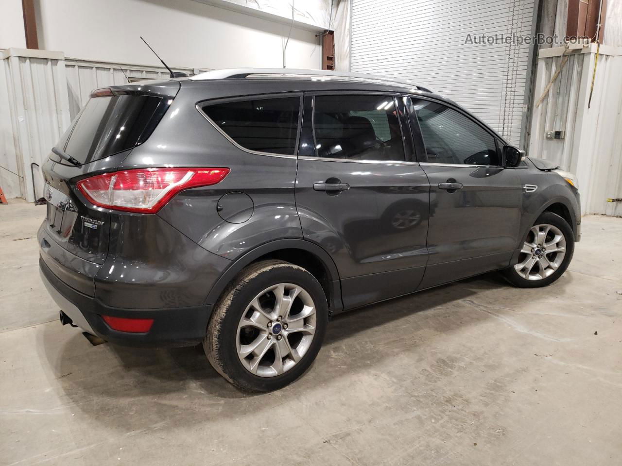 2015 Ford Escape Titanium Gray vin: 1FMCU9J91FUA64435