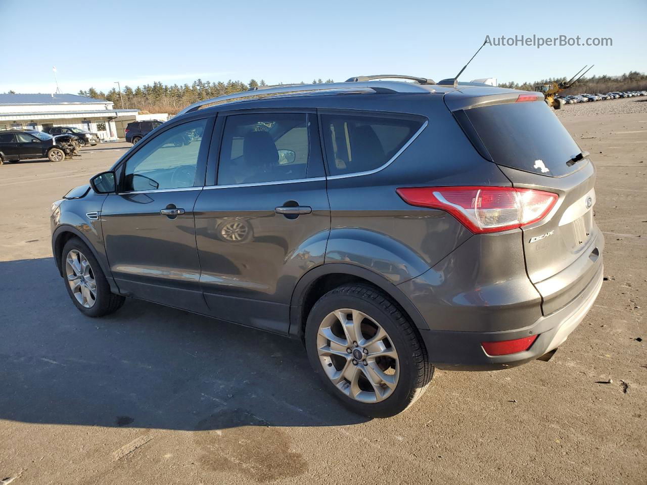 2016 Ford Escape Titanium Gray vin: 1FMCU9J91GUA88333