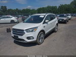 2017 Ford Escape Titanium White vin: 1FMCU9J91HUA36816