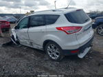 2014 Ford Escape Titanium White vin: 1FMCU9J92EUA79878