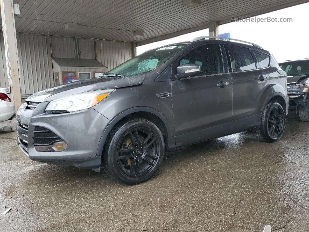 2015 Ford Escape Titanium Gray vin: 1FMCU9J92FUA26907