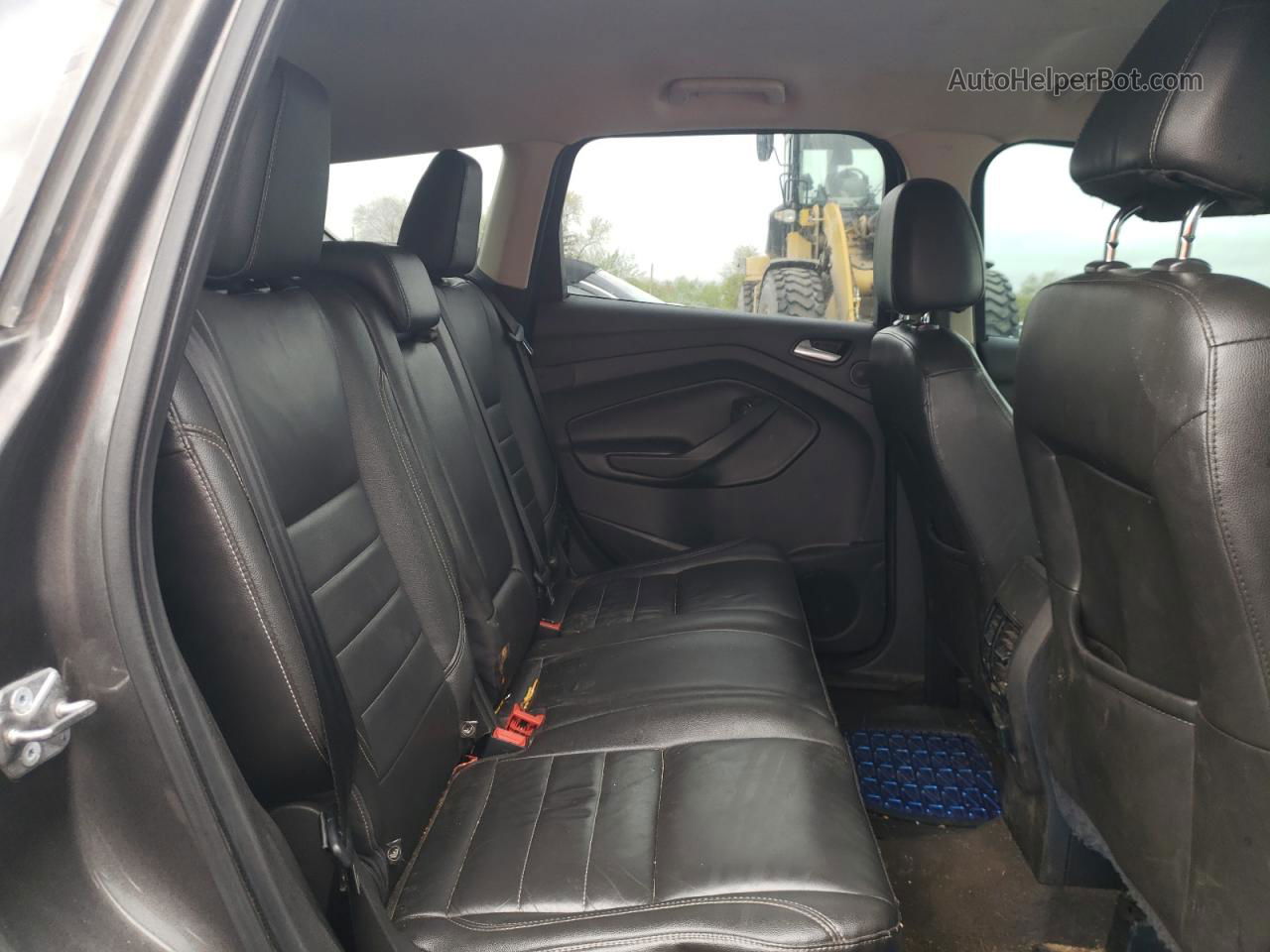 2015 Ford Escape Titanium Серый vin: 1FMCU9J92FUA26907