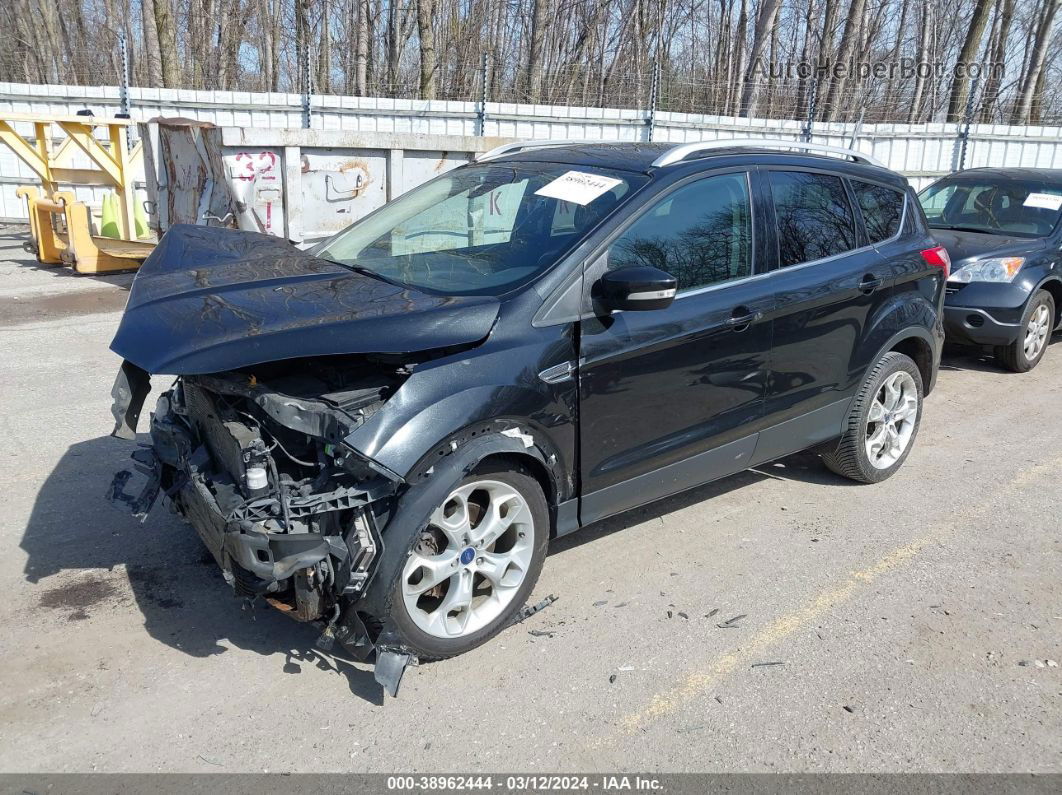 2015 Ford Escape Titanium Black vin: 1FMCU9J92FUB57836