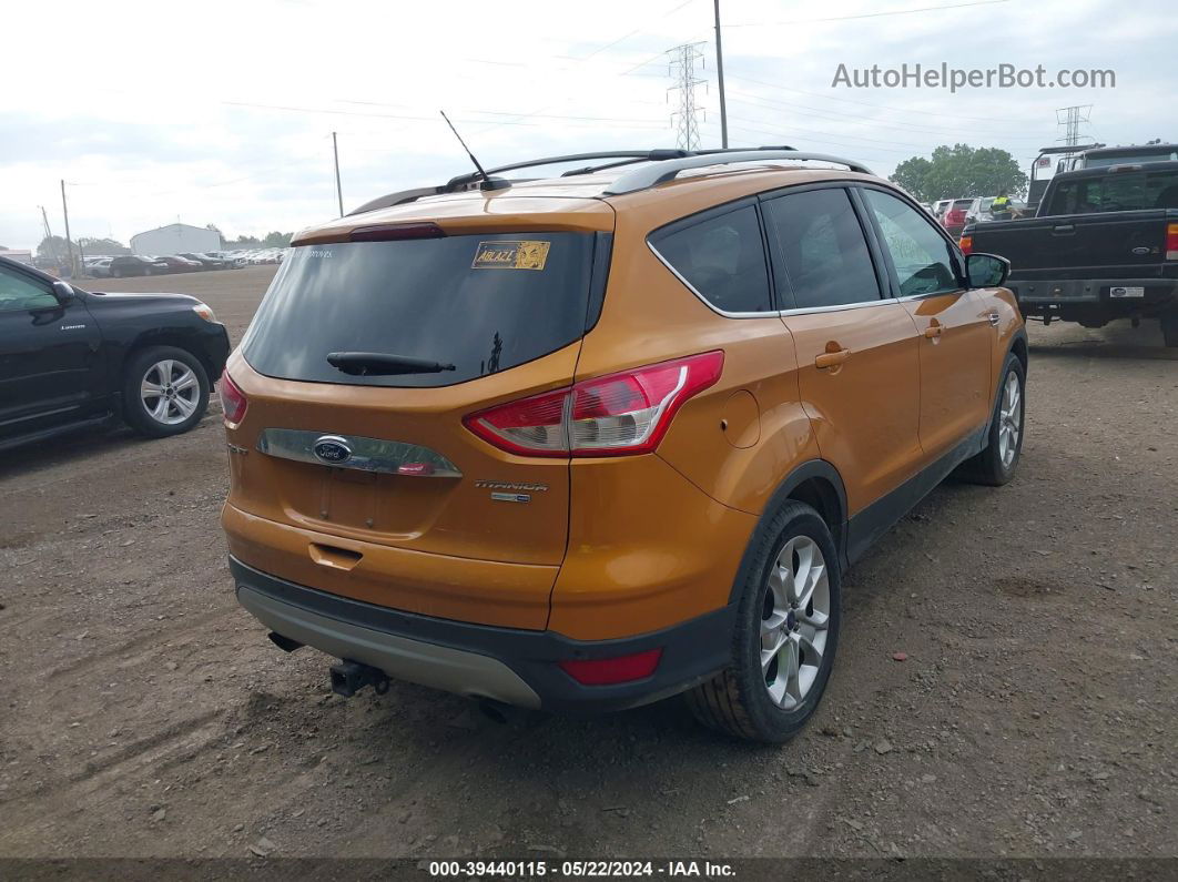 2016 Ford Escape Titanium Orange vin: 1FMCU9J92GUC08687