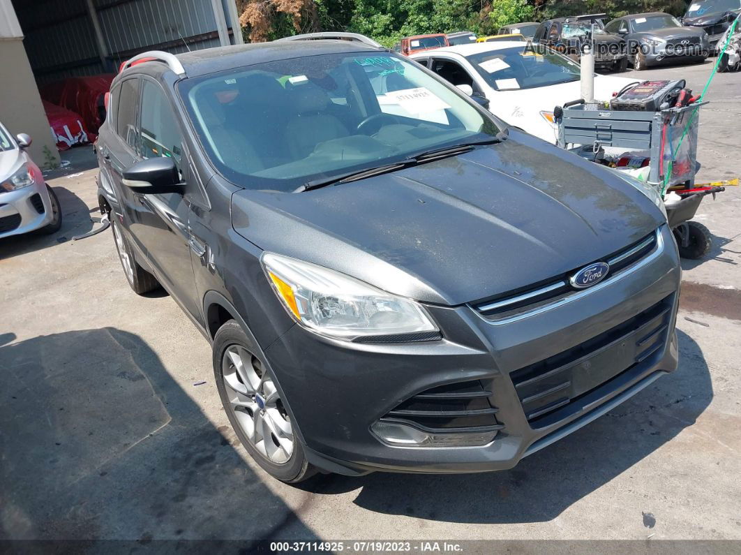 2016 Ford Escape Titanium Gray vin: 1FMCU9J92GUC67979