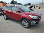 2017 Ford Escape Titanium Красный vin: 1FMCU9J92HUE31765