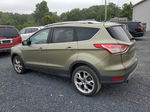 2013 Ford Escape Titanium Green vin: 1FMCU9J93DUB28259