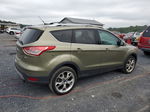 2013 Ford Escape Titanium Green vin: 1FMCU9J93DUB28259