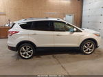 2013 Ford Escape Titanium Белый vin: 1FMCU9J93DUD91254