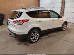 2013 Ford Escape Titanium Белый vin: 1FMCU9J93DUD91254