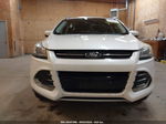 2013 Ford Escape Titanium White vin: 1FMCU9J93DUD91254