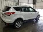 2014 Ford Escape Titanium White vin: 1FMCU9J93EUB44267