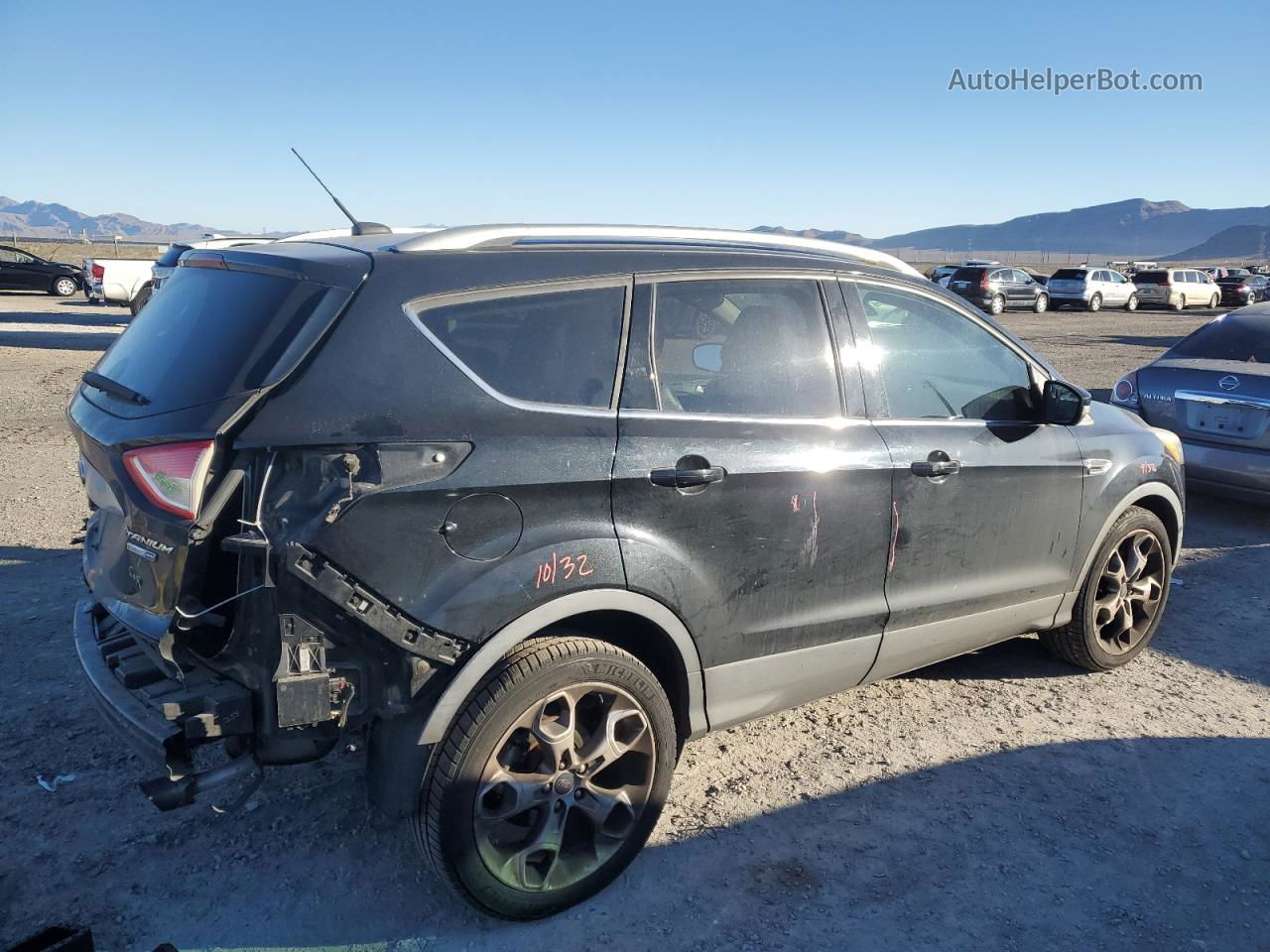 2015 Ford Escape Titanium Black vin: 1FMCU9J93FUB75164