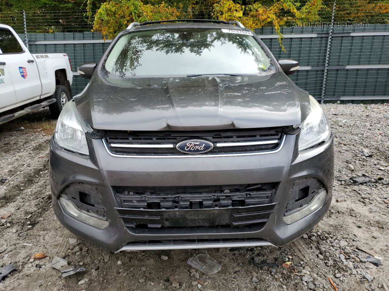 2015 Ford Escape Titanium Gray vin: 1FMCU9J93FUC14643