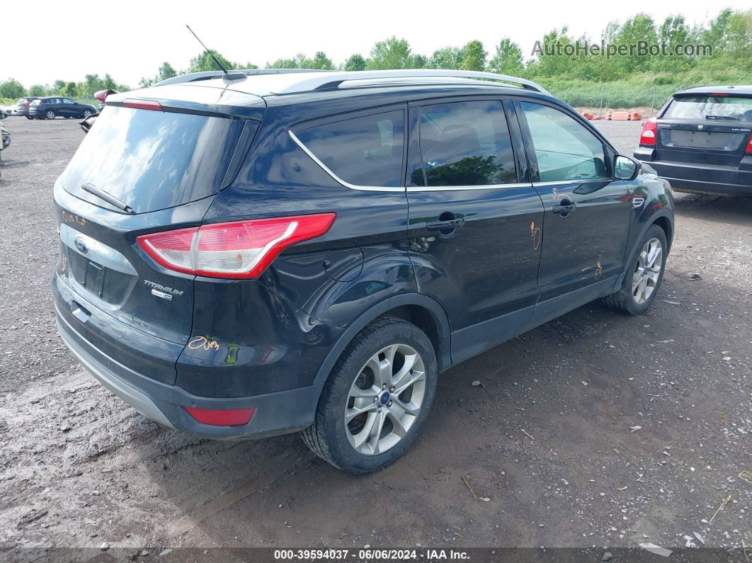 2016 Ford Escape Titanium Black vin: 1FMCU9J93GUB86148