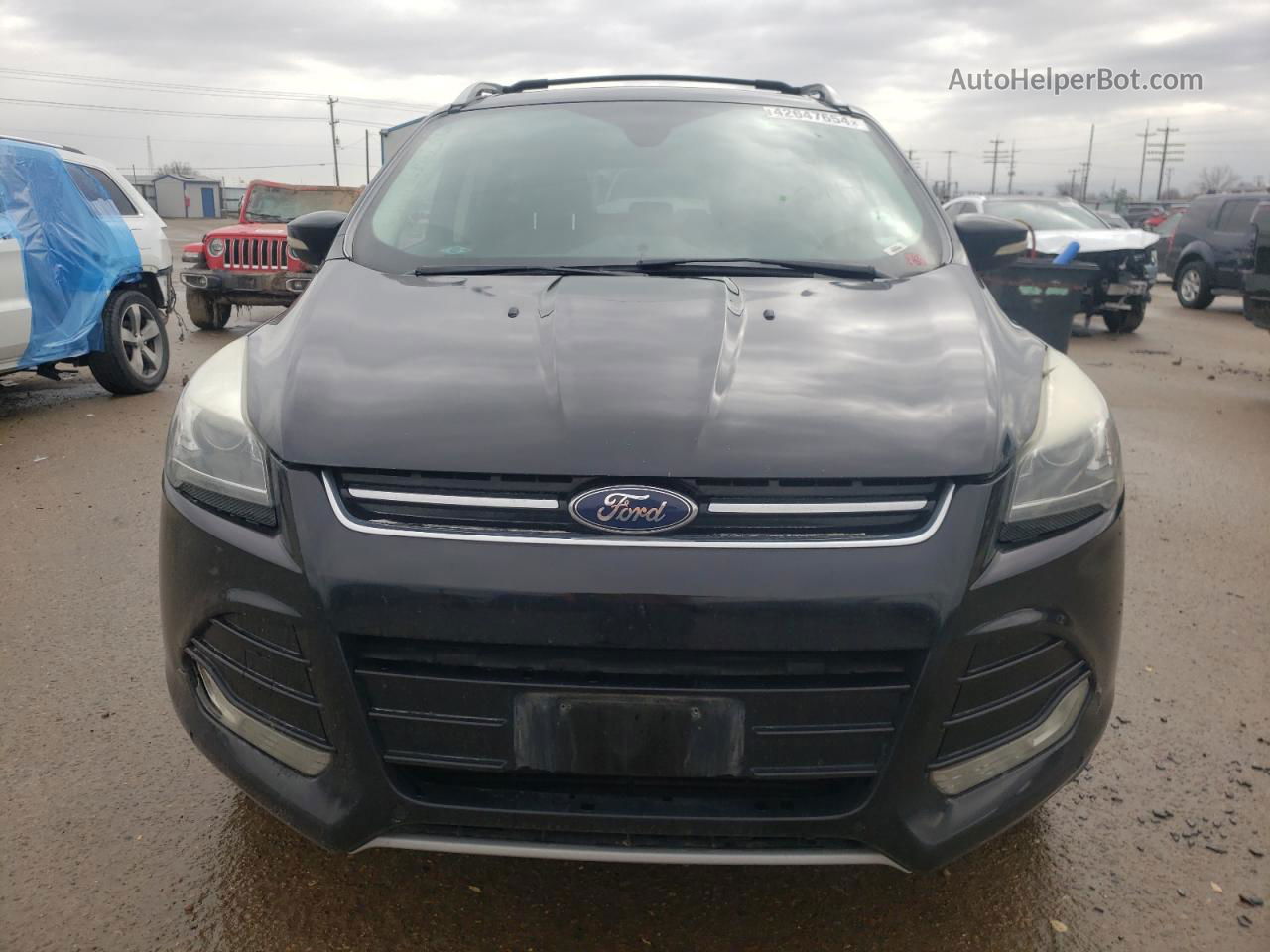 2016 Ford Escape Titanium Black vin: 1FMCU9J93GUC43058