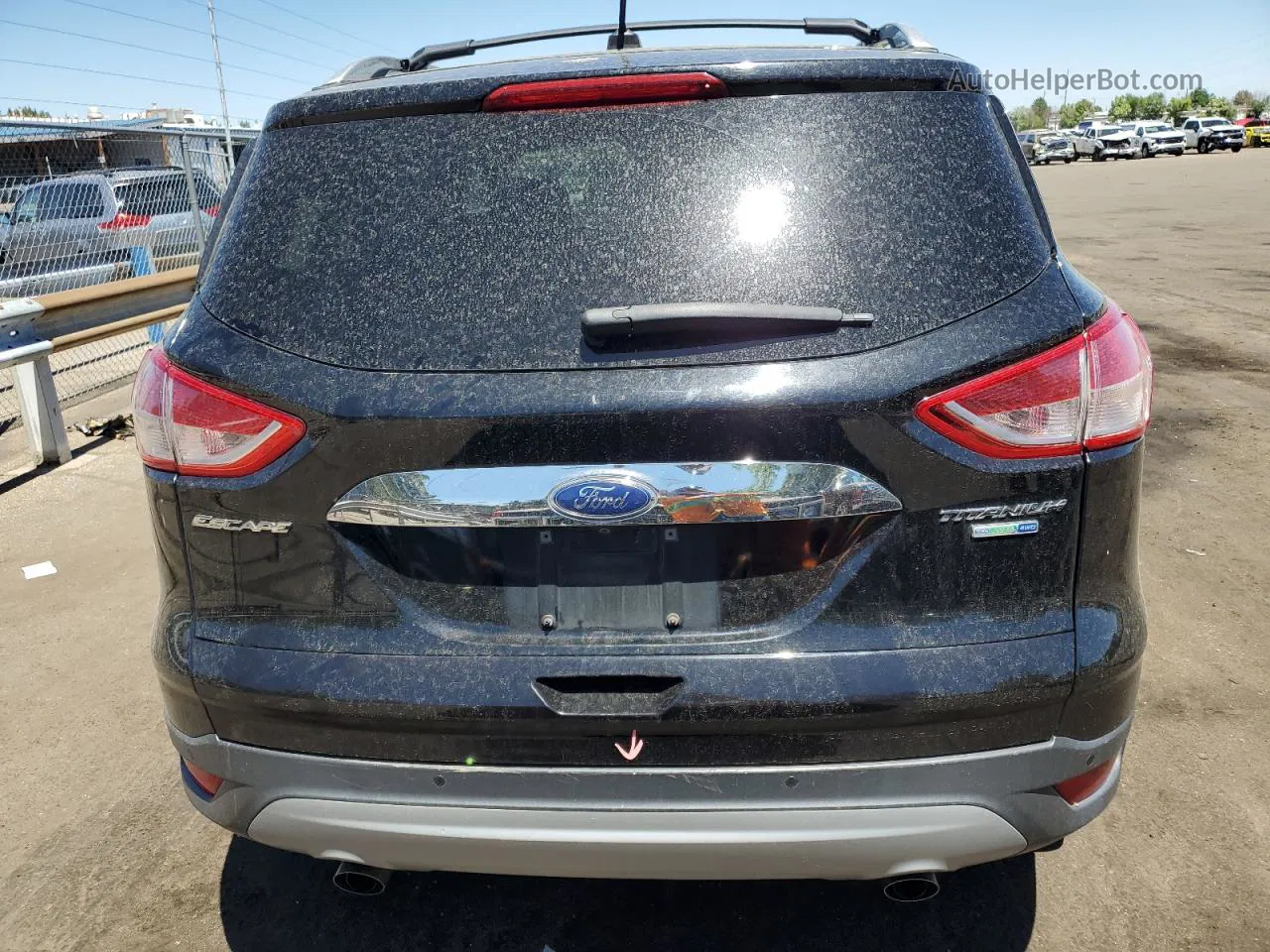 2016 Ford Escape Titanium Black vin: 1FMCU9J93GUC71555