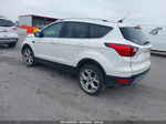 2019 Ford Escape Titanium White vin: 1FMCU9J93KUA15280