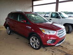 2019 Ford Escape Titanium Burgundy vin: 1FMCU9J93KUA39837