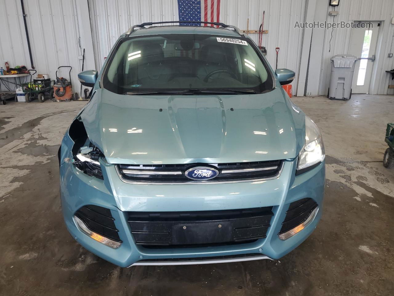 2013 Ford Escape Titanium Blue vin: 1FMCU9J94DUC86299