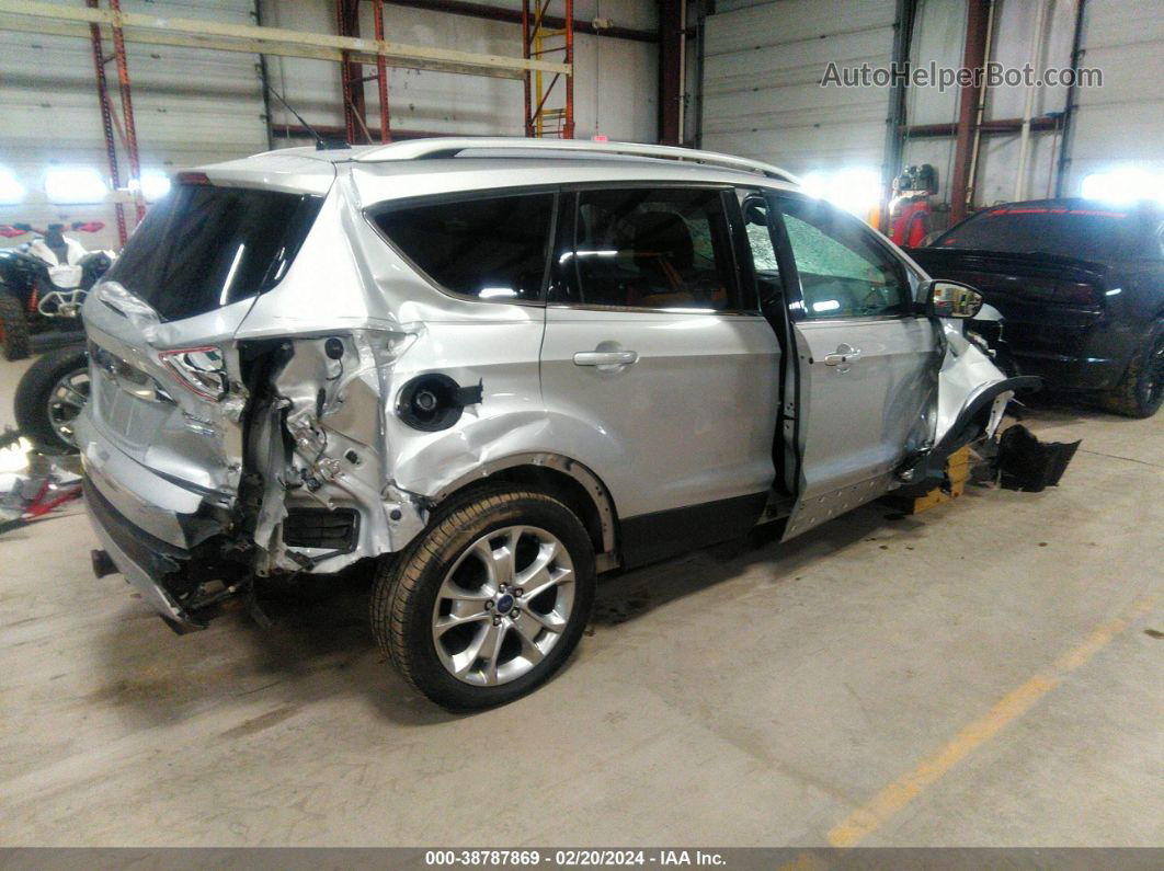 2014 Ford Escape Titanium Silver vin: 1FMCU9J94EUD64534