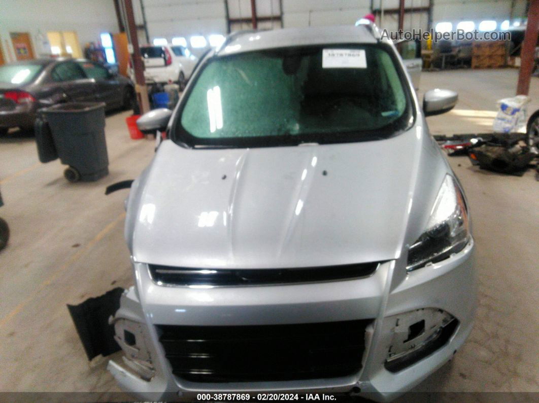 2014 Ford Escape Titanium Silver vin: 1FMCU9J94EUD64534