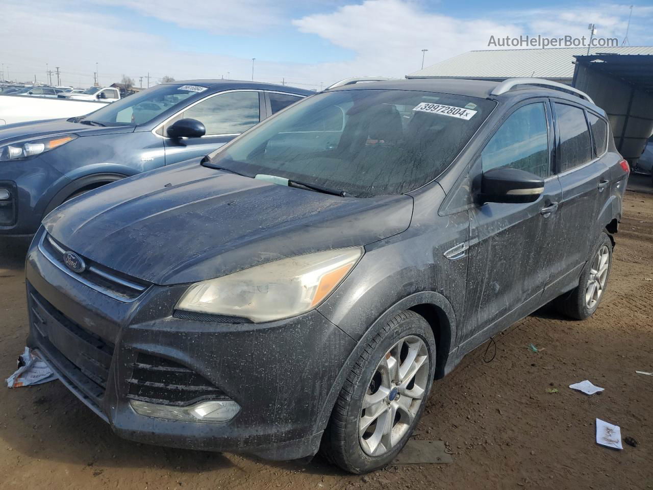 2015 Ford Escape Titanium Black vin: 1FMCU9J94FUC82286