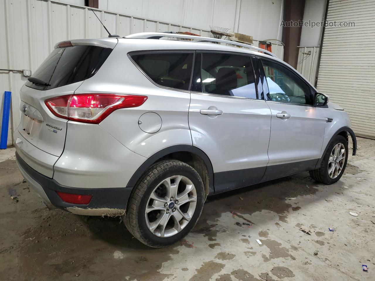 2016 Ford Escape Titanium Silver vin: 1FMCU9J94GUC49077