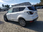 2017 Ford Escape Titanium Белый vin: 1FMCU9J94HUA07827