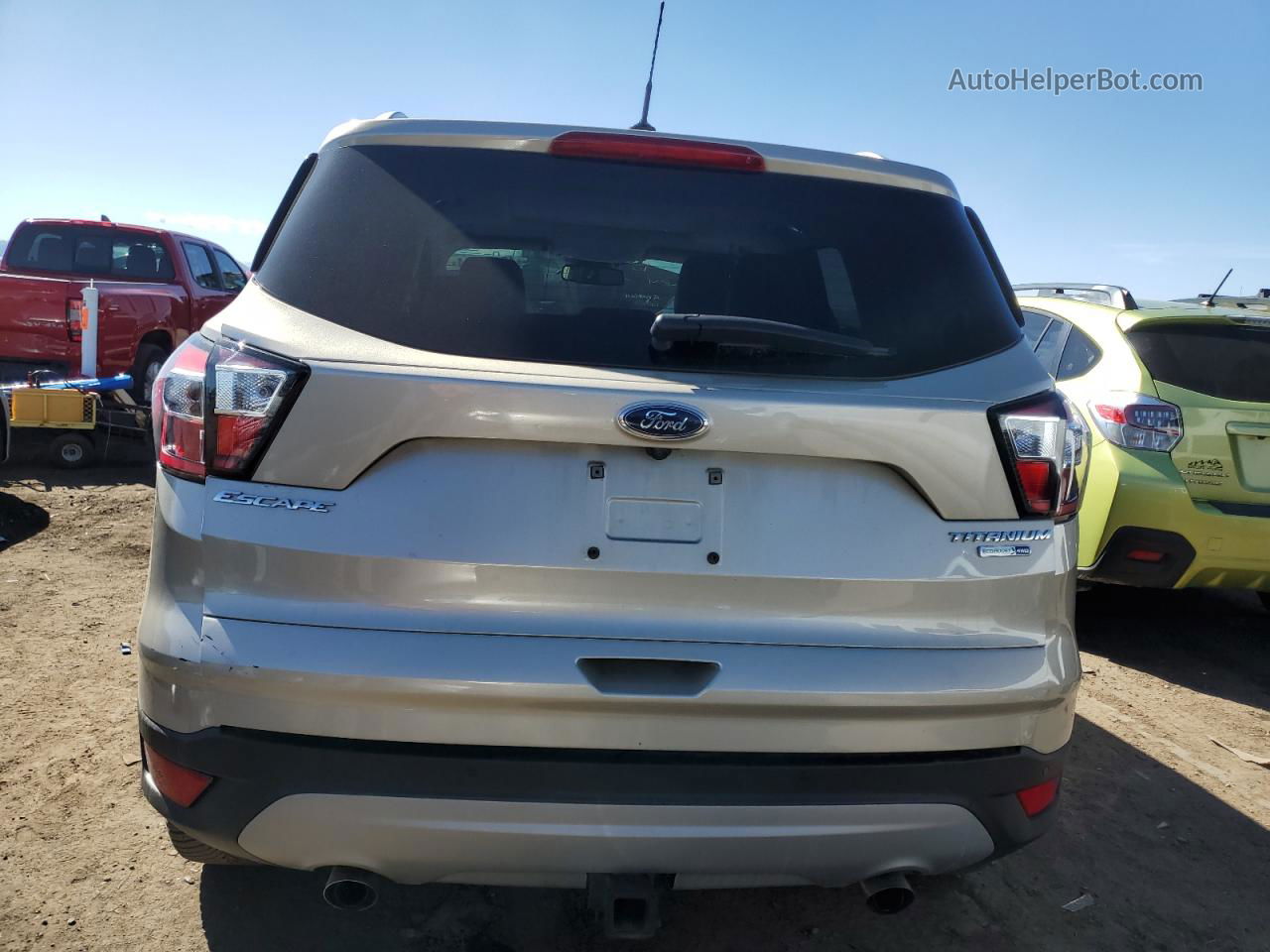 2017 Ford Escape Titanium Gold vin: 1FMCU9J94HUE73001