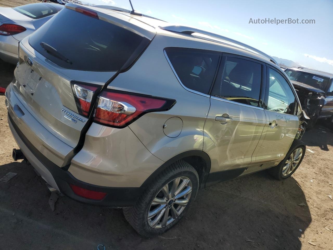 2017 Ford Escape Titanium Gold vin: 1FMCU9J94HUE73001