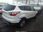 2017 Ford Escape Titanium White vin: 1FMCU9J94HUF10077