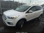 2017 Ford Escape Titanium Белый vin: 1FMCU9J94HUF10077