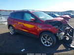 2013 Ford Escape Titanium Red vin: 1FMCU9J95DUB97440