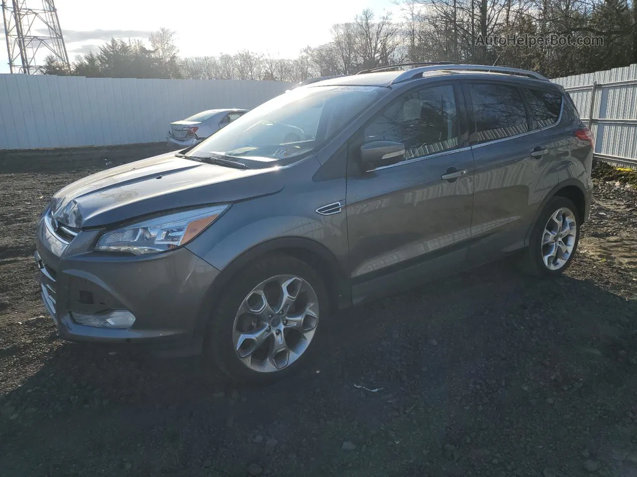 2013 Ford Escape Titanium Gray vin: 1FMCU9J95DUC30341