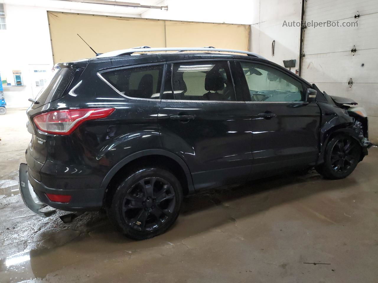 2014 Ford Escape Titanium Black vin: 1FMCU9J95EUD84310