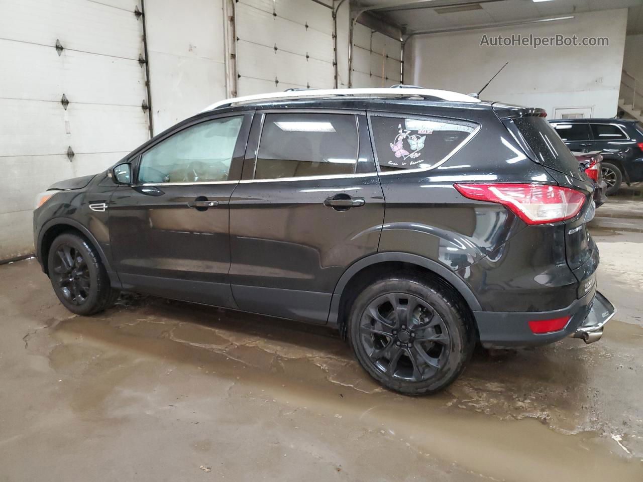 2014 Ford Escape Titanium Black vin: 1FMCU9J95EUD84310