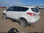 2016 Ford Escape Titanium White vin: 1FMCU9J95GUC30098