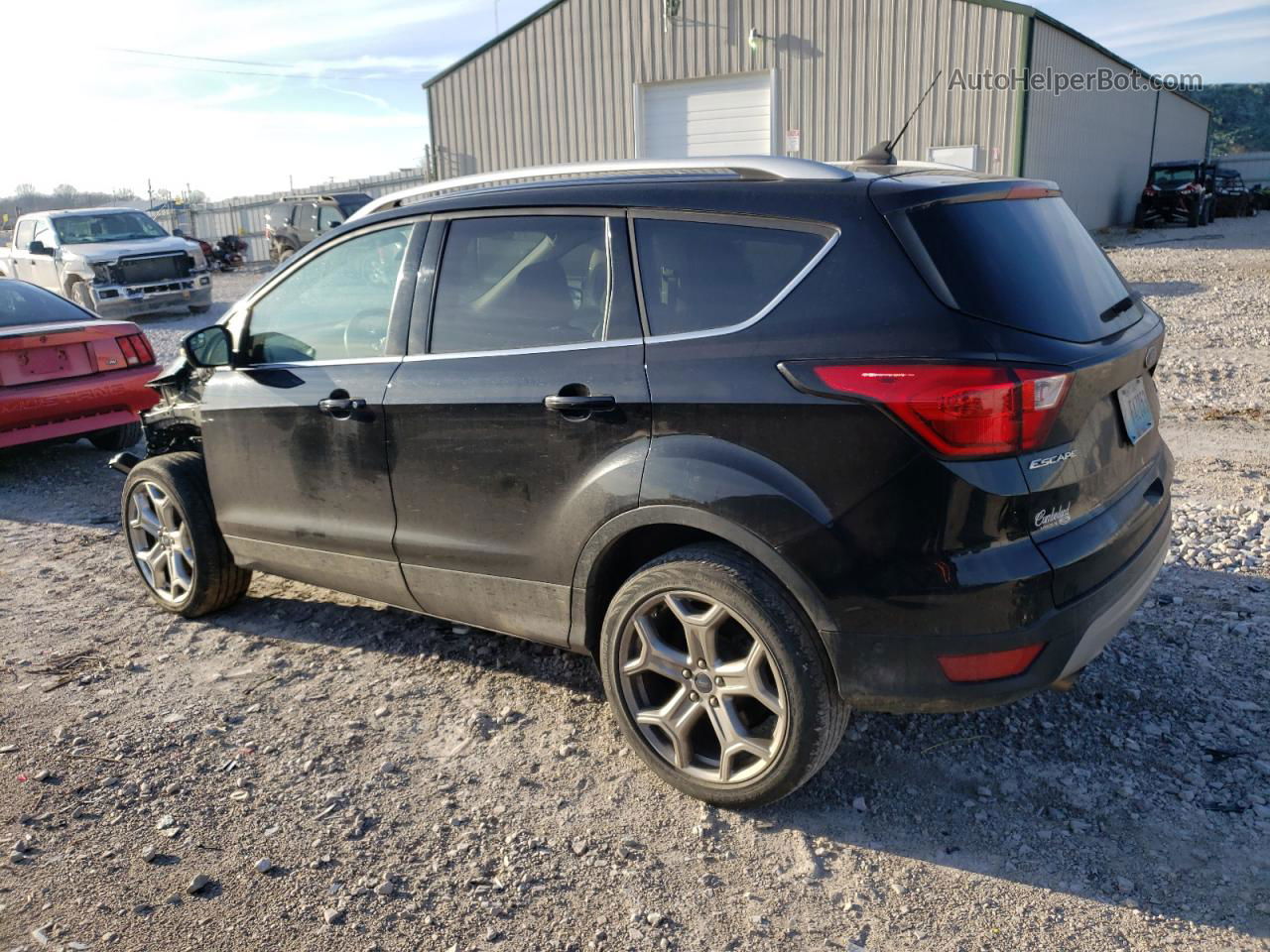 2019 Ford Escape Titanium Black vin: 1FMCU9J95KUC24732