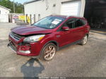 2014 Ford Escape Titanium Red vin: 1FMCU9J96EUB75013