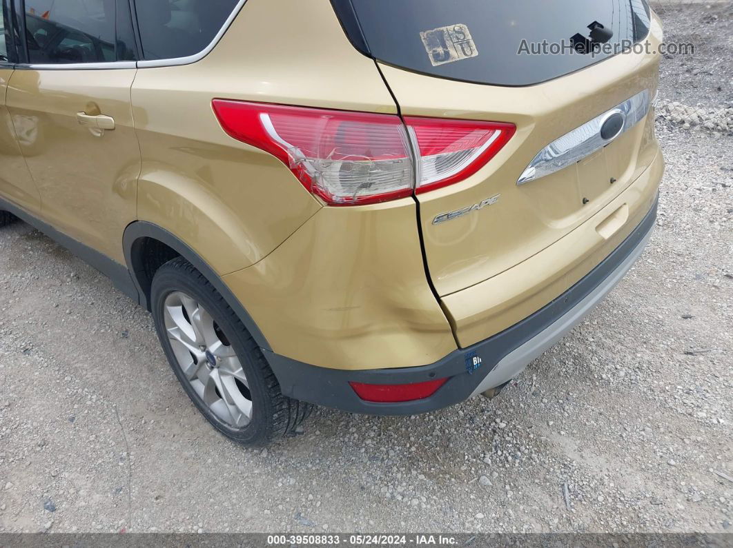 2014 Ford Escape Titanium Gold vin: 1FMCU9J96EUD53700