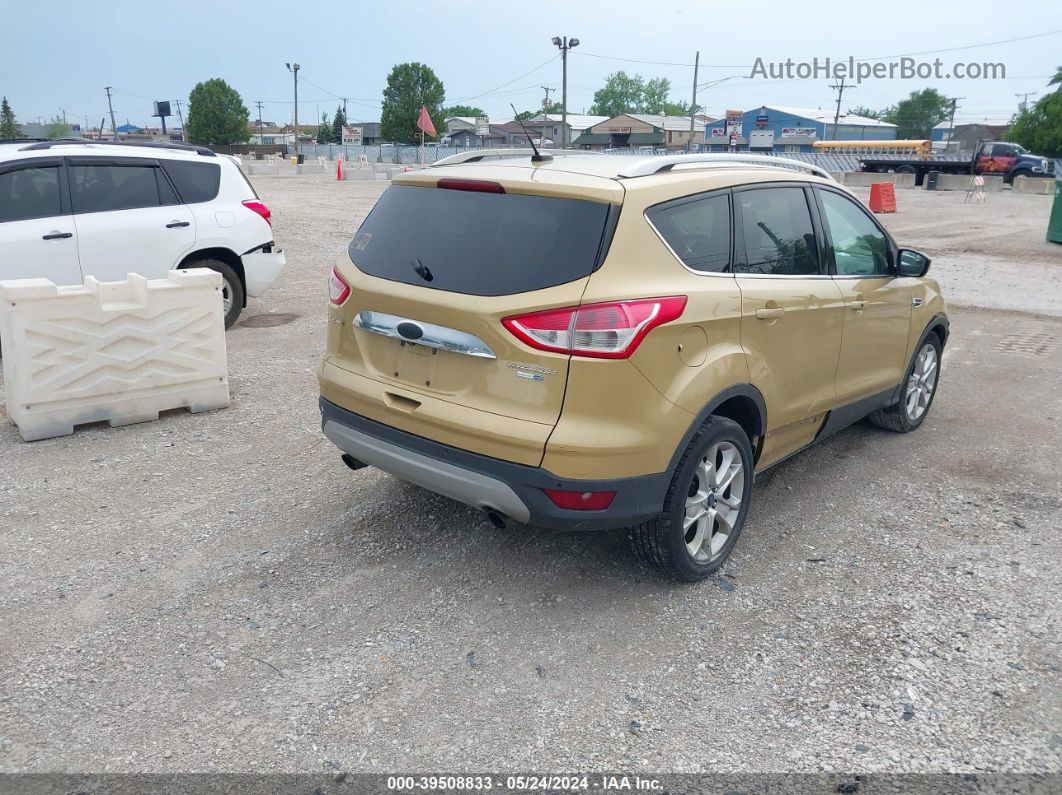 2014 Ford Escape Titanium Gold vin: 1FMCU9J96EUD53700